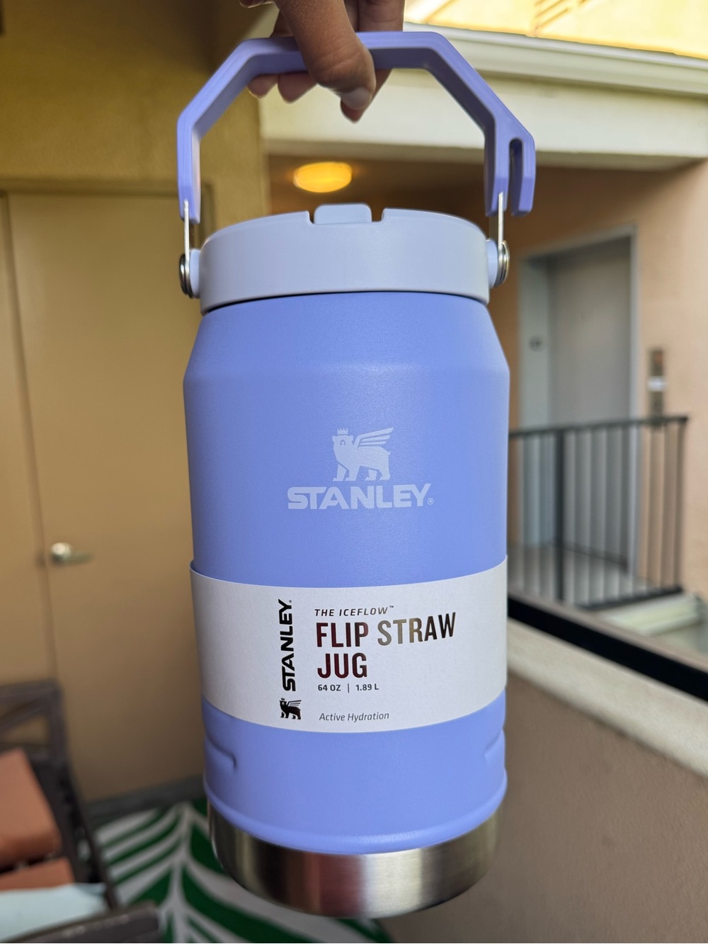 Stanley Lavender Flip Straw Jug